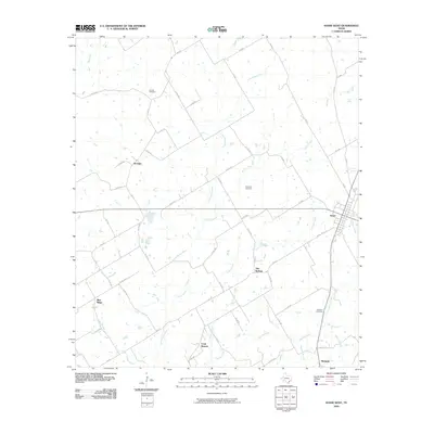 2010 Map of Kosse West, 2010 Print