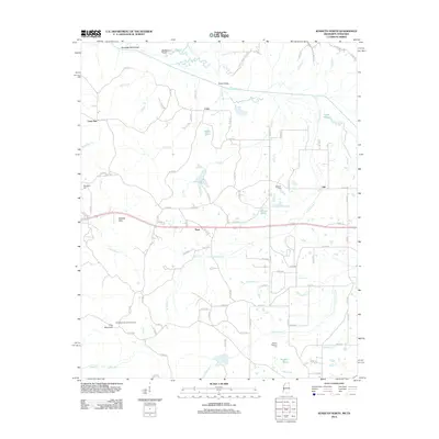 2012 Map of Kossuth North, 2012 Print