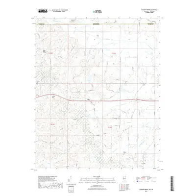2018 Map of Kossuth North, 2018 Print