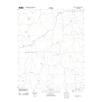 2012 Map of Kossuth South, 2012 Print