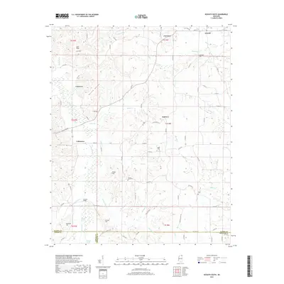 2018 Map of Kossuth South, 2018 Print