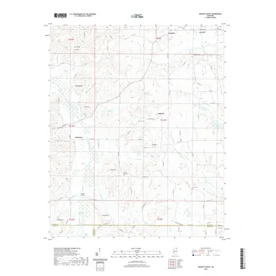 2020 Map of Kossuth South, 2020 Print