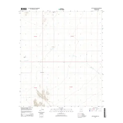 2014 Map of Kots Kug Ranch, 2014 Print