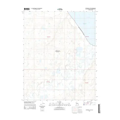 2014 Map of Kotzebue A-4 SW, 2014 Print
