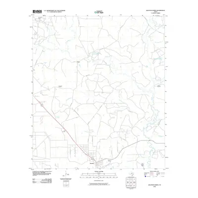 2010 Map of Kountze North, 2010 Print