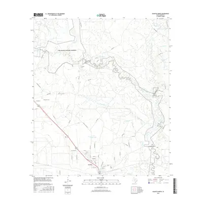 2016 Map of Kountze North, 2016 Print