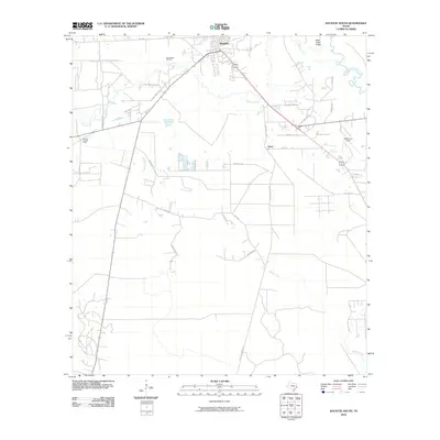2010 Map of Kountze South, 2010 Print