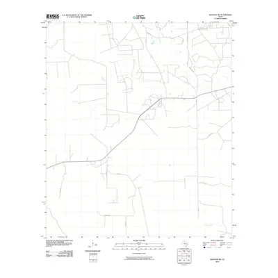 2010 Map of Kountze SW, 2010 Print