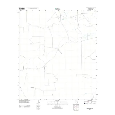 2013 Map of Kountze SW, 2013 Print
