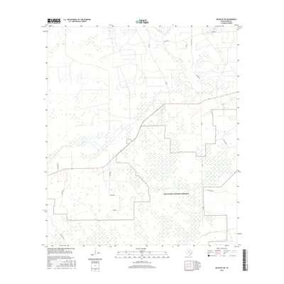 2016 Map of Kountze SW, 2016 Print
