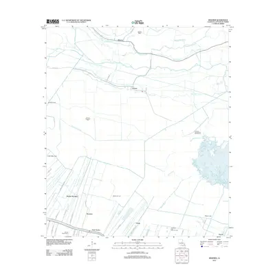 2012 Map of Kraemer, 2012 Print