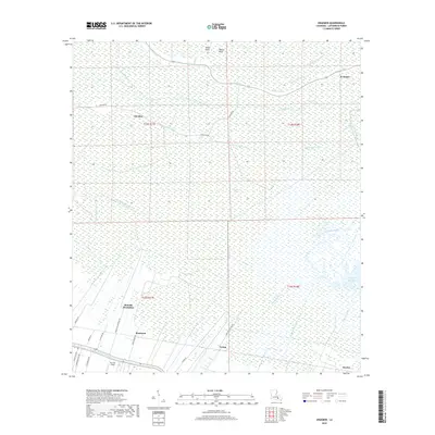 2018 Map of Kraemer, 2018 Print