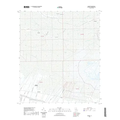 2020 Map of Kraemer, 2020 Print