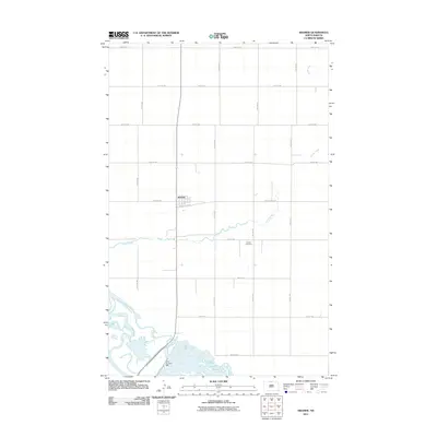2011 Map of Kramer, 2011 Print