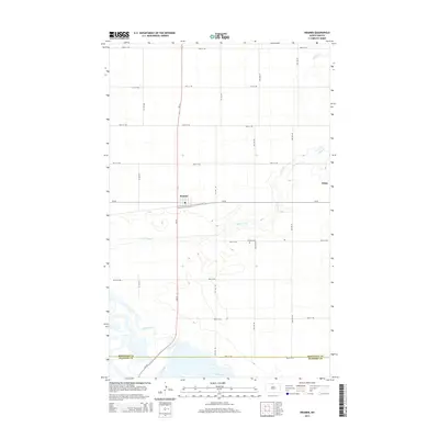 2014 Map of Kramer, 2014 Print