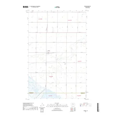 2017 Map of Kramer, 2017 Print