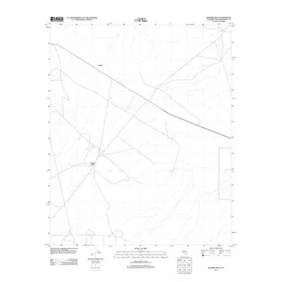 2012 Map of Kramer Hills, 2012 Print