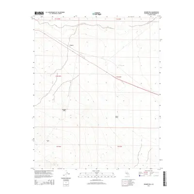2015 Map of Kramer Hills, 2015 Print