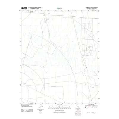 2012 Map of Kramer Junction, 2012 Print