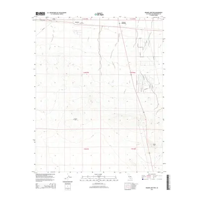 2015 Map of Kramer Junction, 2015 Print