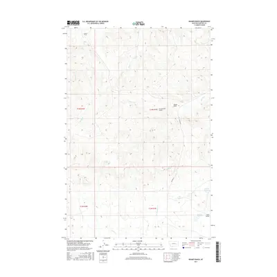 2017 Map of Kramer Ranch, 2017 Print