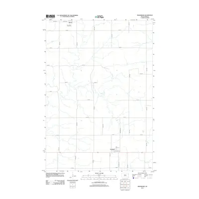 2012 Map of Kranzburg, 2012 Print