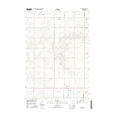 2015 Map of Kranzburg, 2015 Print