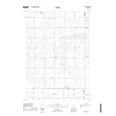 2017 Map of Kranzburg, 2017 Print