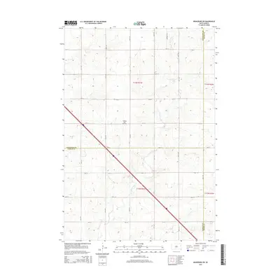 2015 Map of Kranzburg SW, 2015 Print