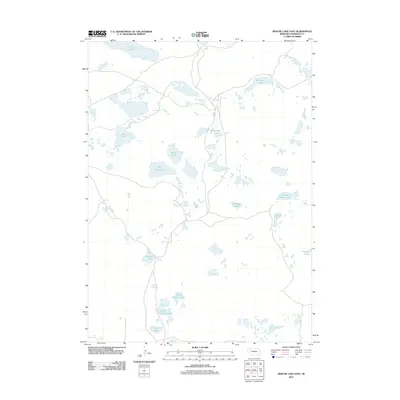 2011 Map of Krause Lake East, 2011 Print