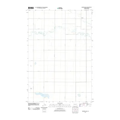 2011 Map of Kreiser Lake, 2011 Print