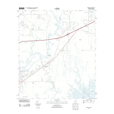 2012 Map of Kreole, 2012 Print