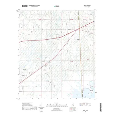 2018 Map of Kreole, 2018 Print