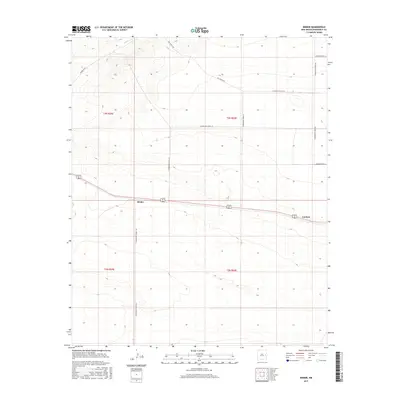2017 Map of Krider, 2017 Print