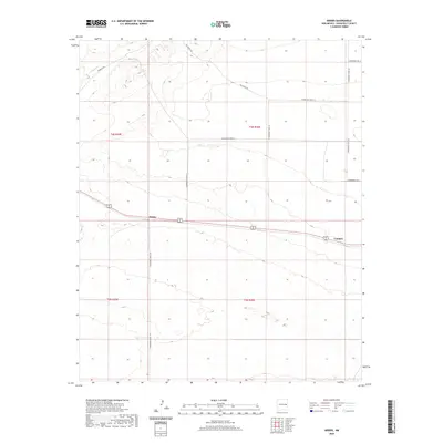 2020 Map of Krider, 2020 Print