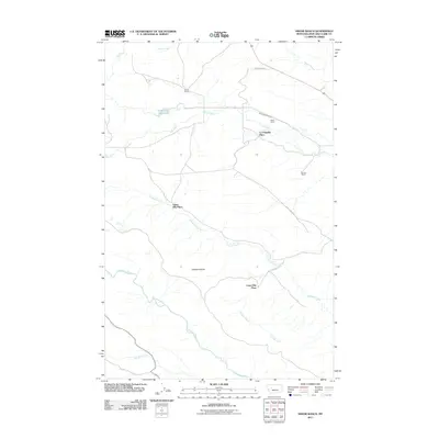 2011 Map of Krone Ranch, 2011 Print