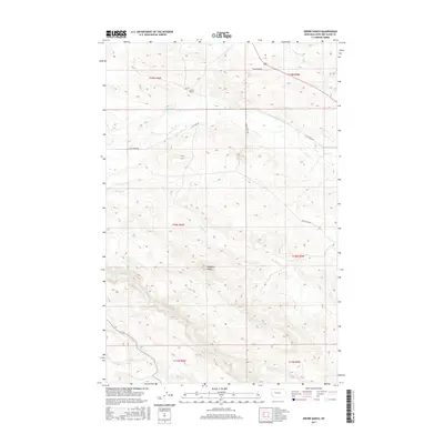 2017 Map of Krone Ranch, 2017 Print