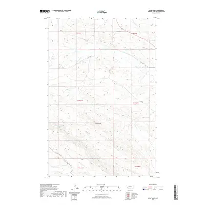 2020 Map of Krone Ranch, 2020 Print