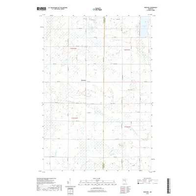 2019 Map of Kroschel, 2019 Print