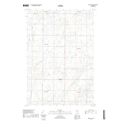 2019 Map of Kroschel NW, 2019 Print