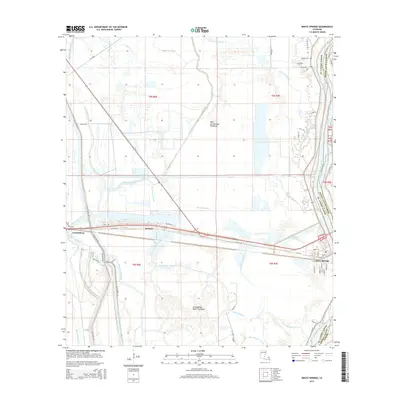 2015 Map of Krotz Springs, 2015 Print