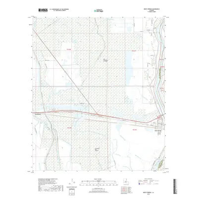 2018 Map of Krotz Springs, 2018 Print