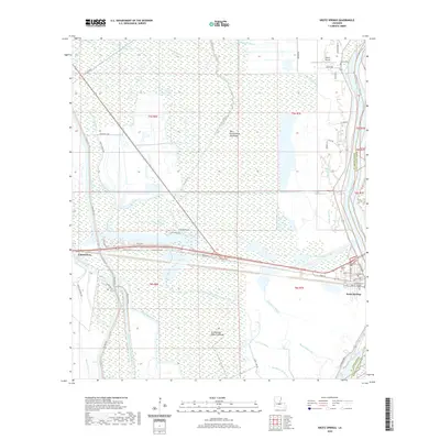 2020 Map of Krotz Springs, 2020 Print