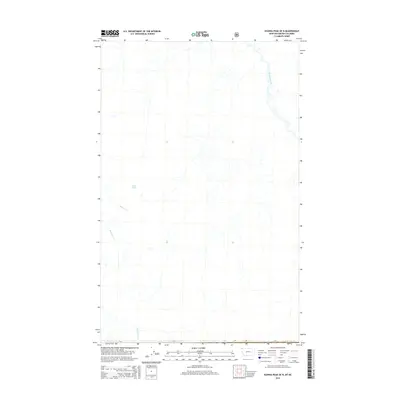 2014 Map of Ksanka Peak OE N, 2014 Print