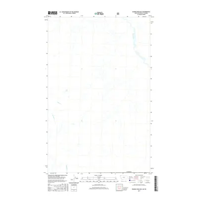 2017 Map of Ksanka Peak OE N, 2017 Print