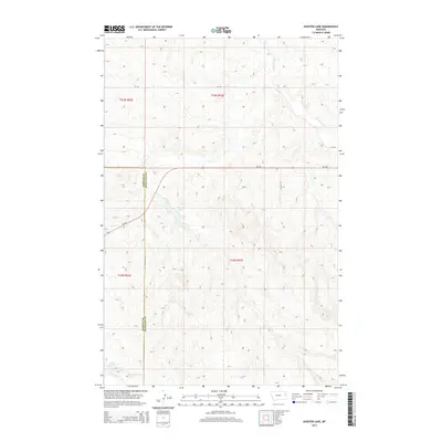 2014 Map of Kuester Lake, 2014 Print