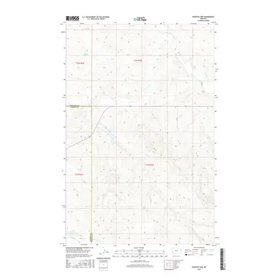 2017 Map of Kuester Lake, 2017 Print