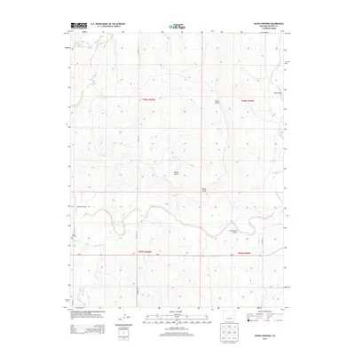2013 Map of Kuhns Crossing, 2013 Print