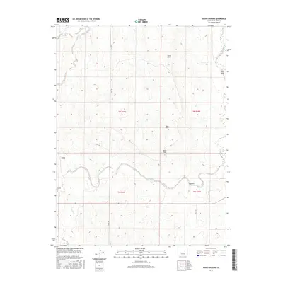 2016 Map of Kuhns Crossing, 2016 Print