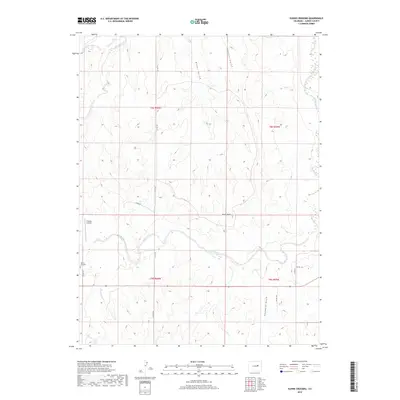 2019 Map of Kuhns Crossing, 2019 Print